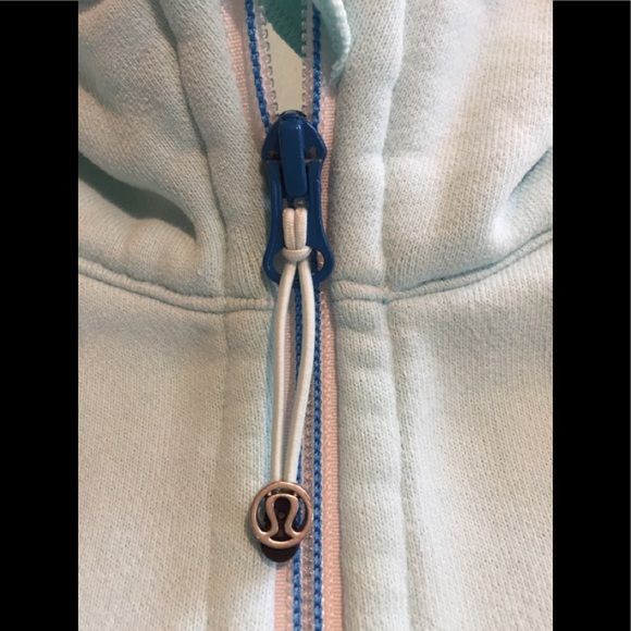 Lululemon Scuba Hoodie Aquamarine - Picture 5 of 9